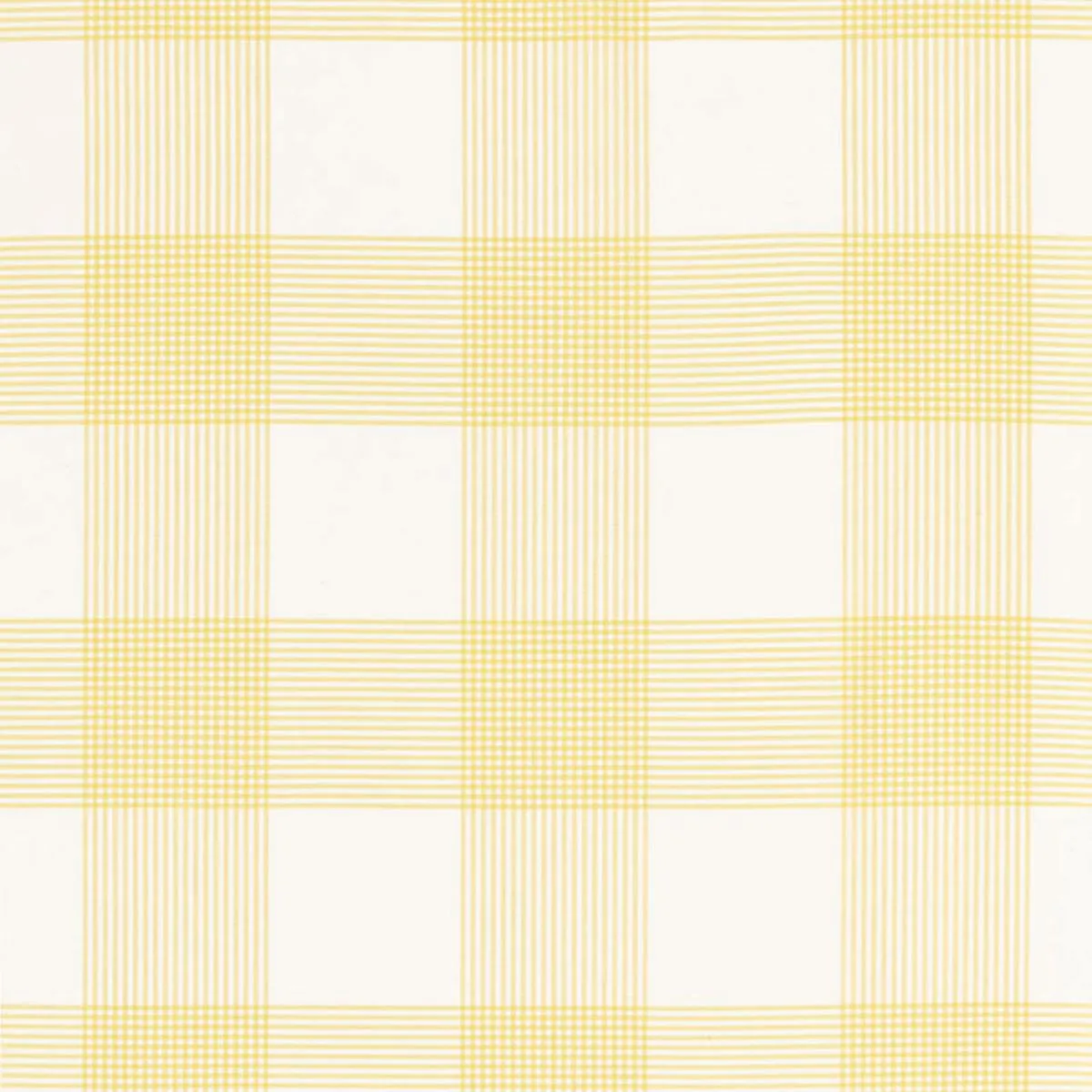 Schumacher 68032 Antigua Plaid Sunflower fabric swatch