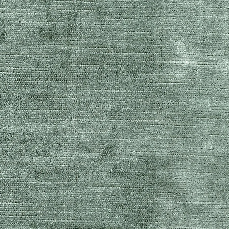 Schumacher 43146 Antique Linen Velvet Aqua fabric swatch