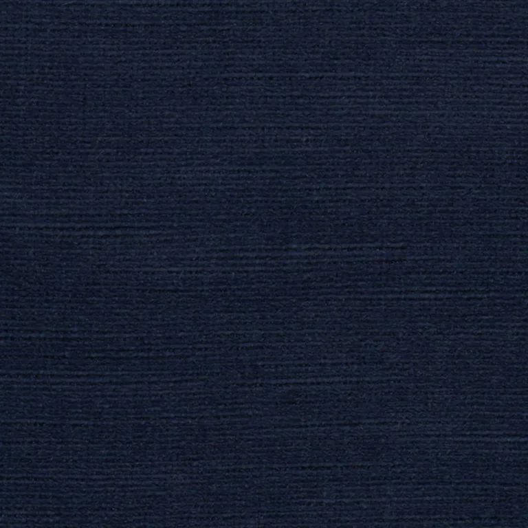 Schumacher 75700 Antique Linen Velvet Ii Midnight fabric swatch