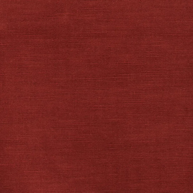 Schumacher 75707 Antique Linen Velvet Ii Russet fabric swatch