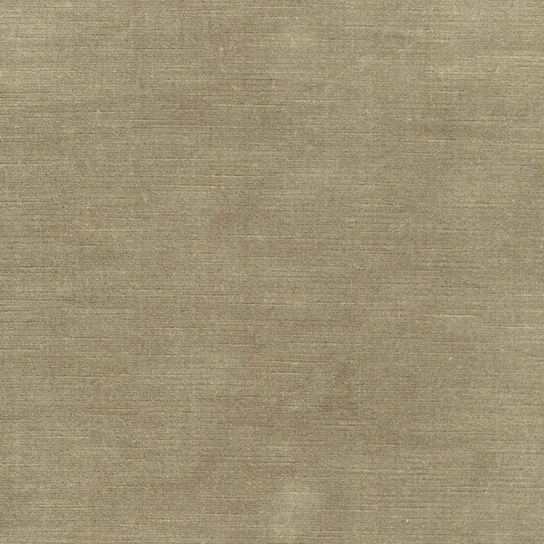 Schumacher 43145 Antique Linen Velvet Pebble fabric swatch