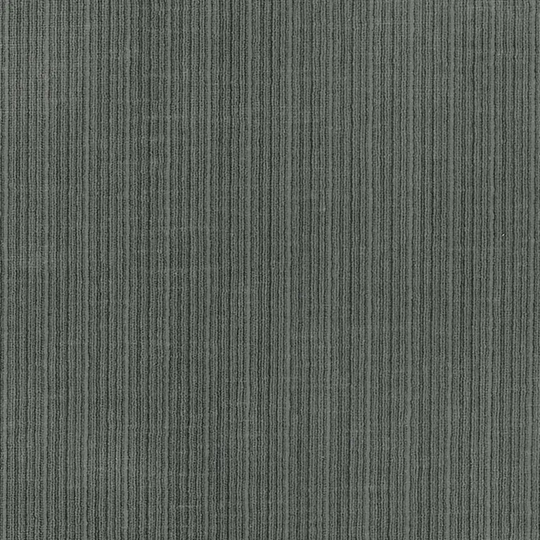 Schumacher 69749 Antique Strie Velvet Asphalt fabric swatch