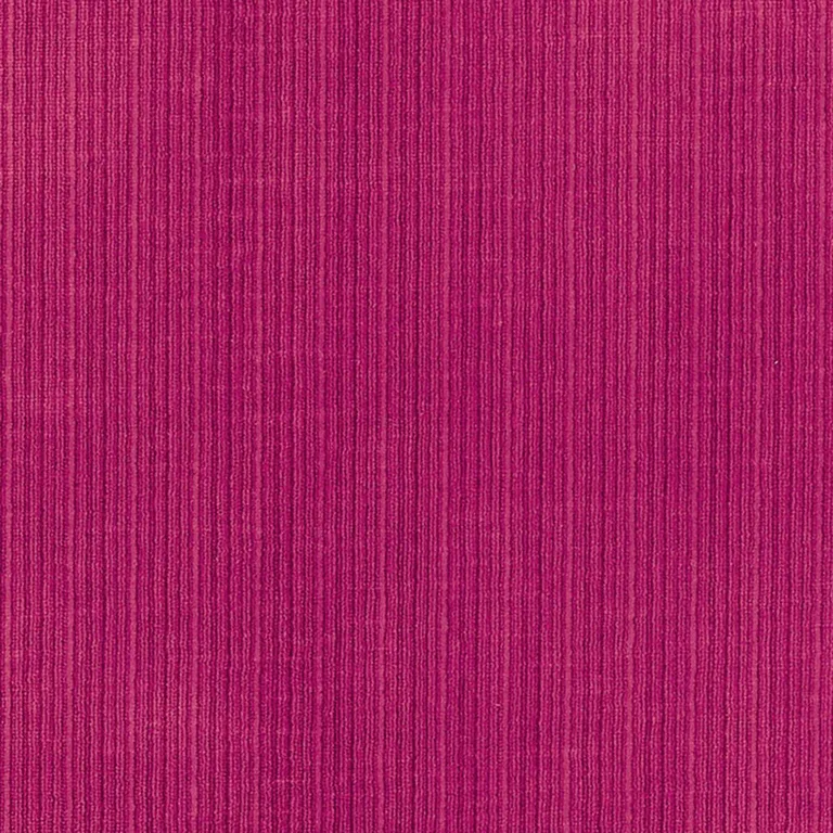 Schumacher 69757 Antique Strie Velvet Fuchsia fabric swatch