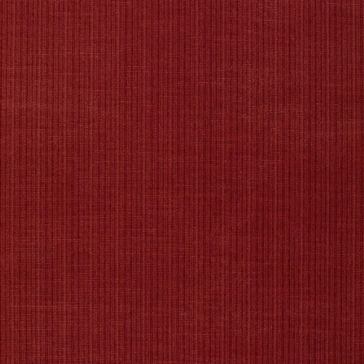 Schumacher 43047 Antique Strie Velvet Redwood fabric swatch