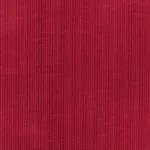 Schumacher 69774 Antique Strie Velvet Scarlet fabric swatch