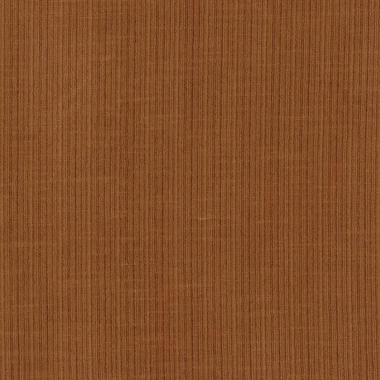 Schumacher 69773 Antique Strie Velvet Sienna fabric swatch
