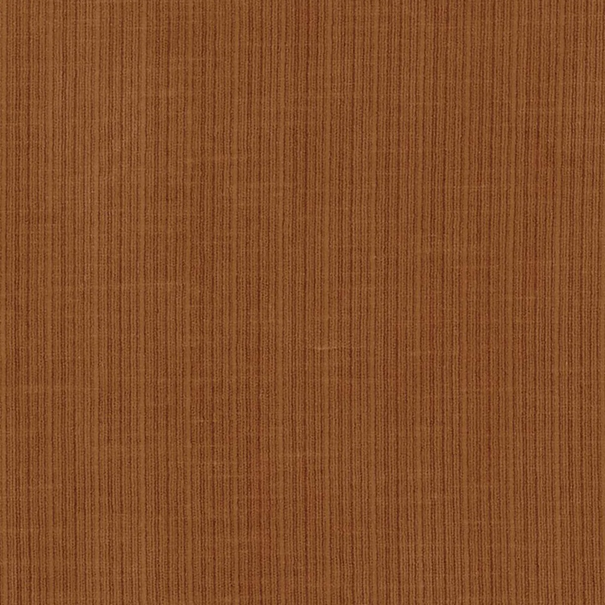 Schumacher 69773 Antique Strie Velvet Sienna fabric swatch