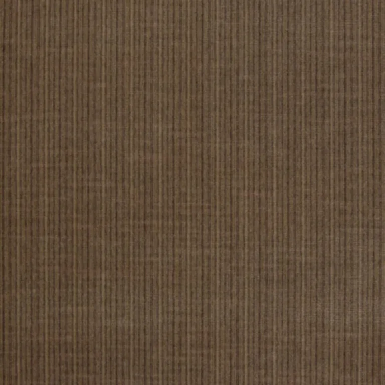Schumacher 43042 Antique Strie Velvet Taupe fabric swatch