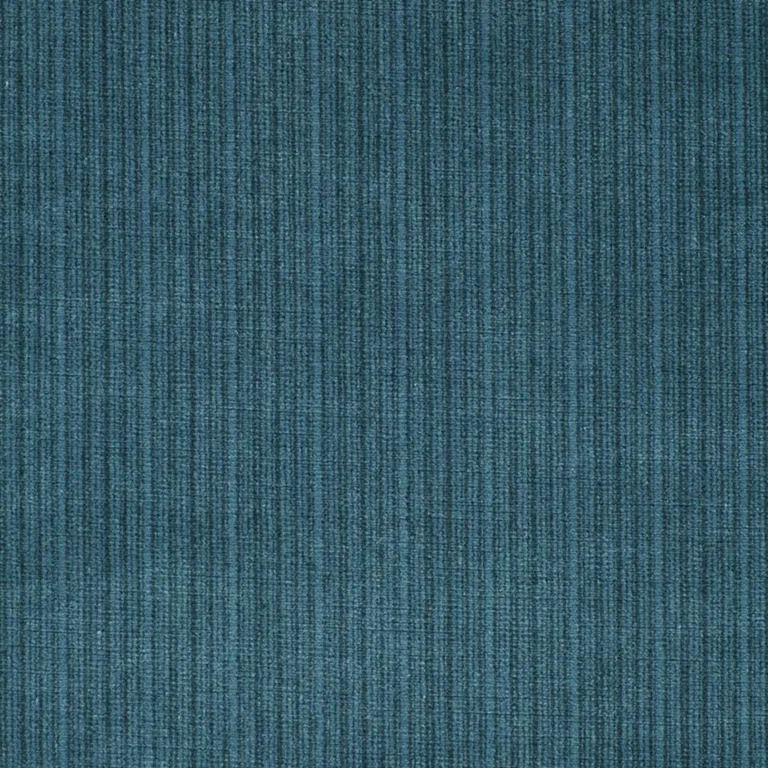 Schumacher 64717 Antique Strie Velvet Teal fabric swatch