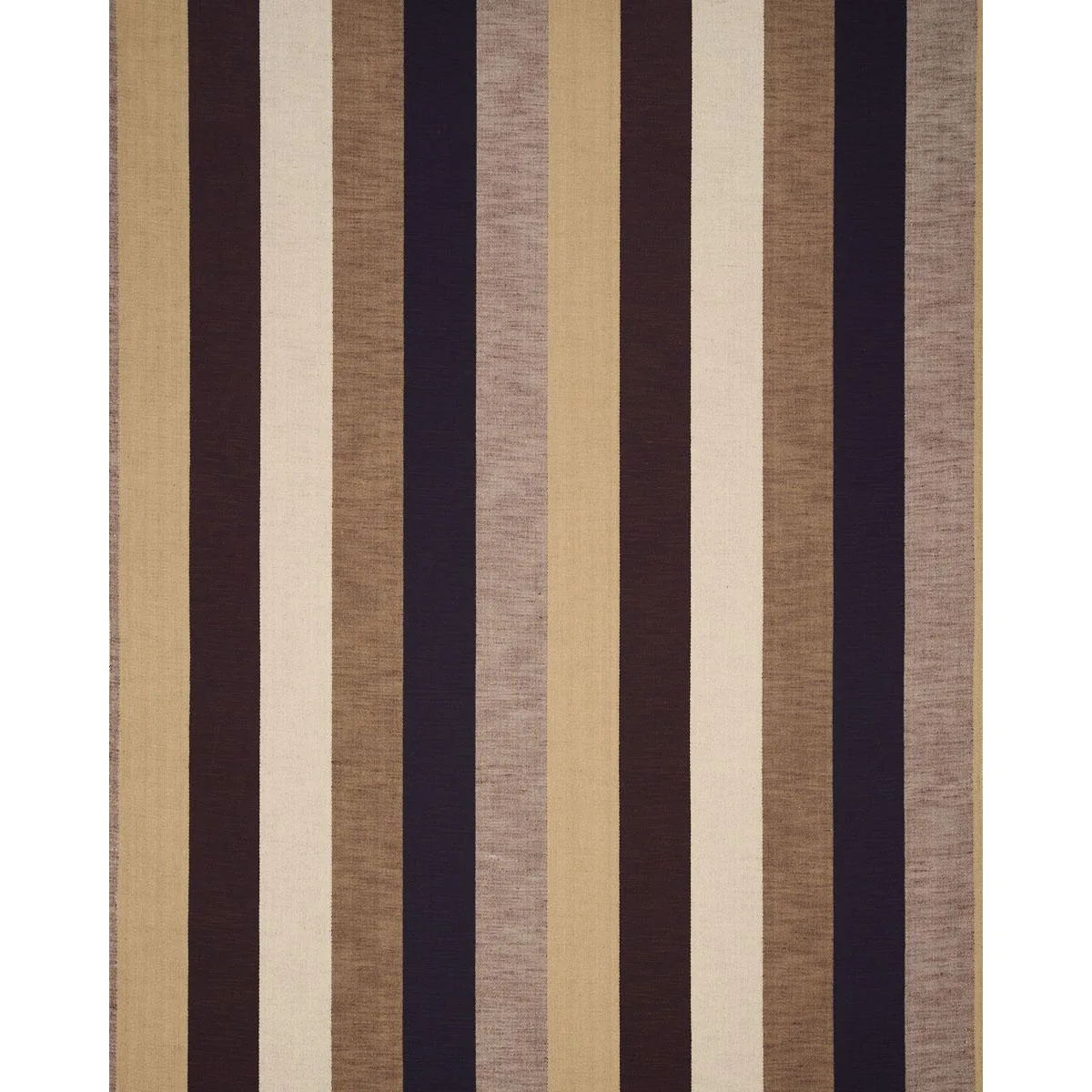 Schumacher 86650 Appino Stripe Brown fabric swatch