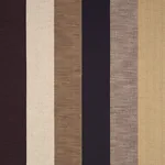 Schumacher 86650 Appino Stripe Brown fabric swatch