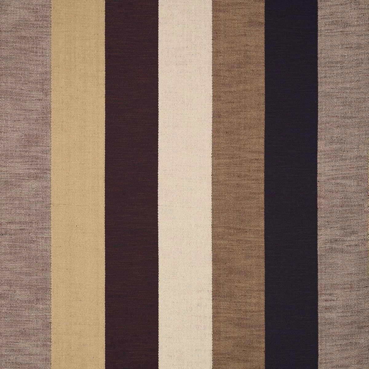 Schumacher 86650 Appino Stripe Brown fabric swatch