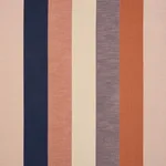 Schumacher 86651 Appino Stripe Sunset fabric swatch