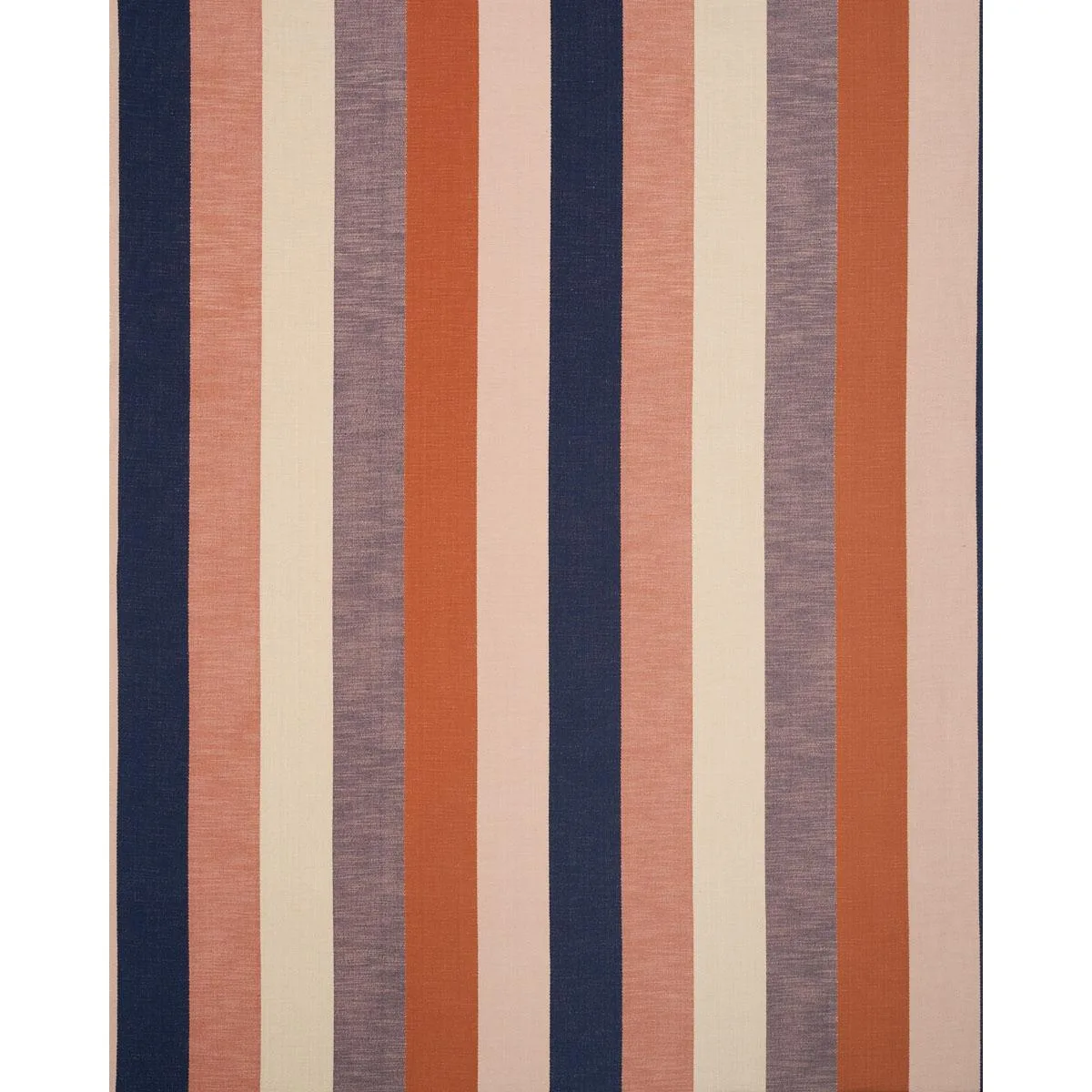 Schumacher 86651 Appino Stripe Sunset fabric swatch