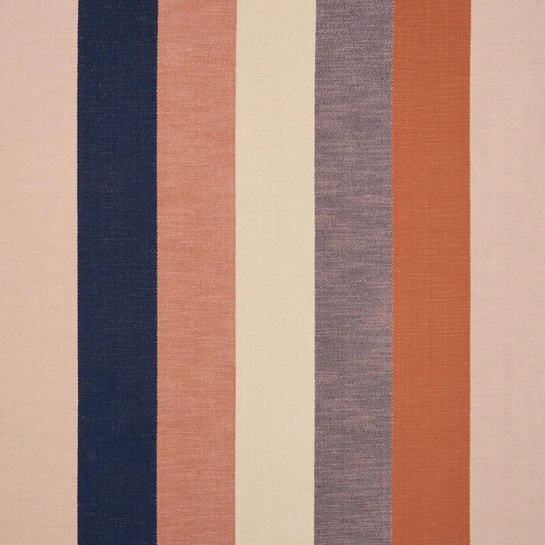 Schumacher 86651 Appino Stripe Sunset fabric swatch