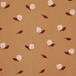 Schumacher 179891 Aquinnah Hand Block Print Camel fabric swatch