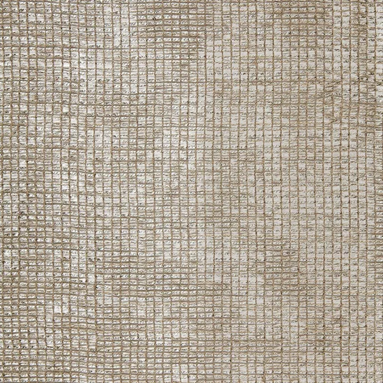 Schumacher 64980 Aragon Sheer Zinc fabric swatch