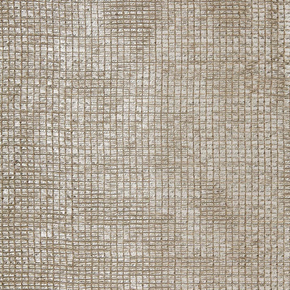 Schumacher 64980 Aragon Sheer Zinc fabric swatch
