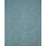 Schumacher 81310 Arbor Forest Slate Blue fabric swatch