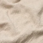 Schumacher 67470 Archipelago Flax fabric swatch