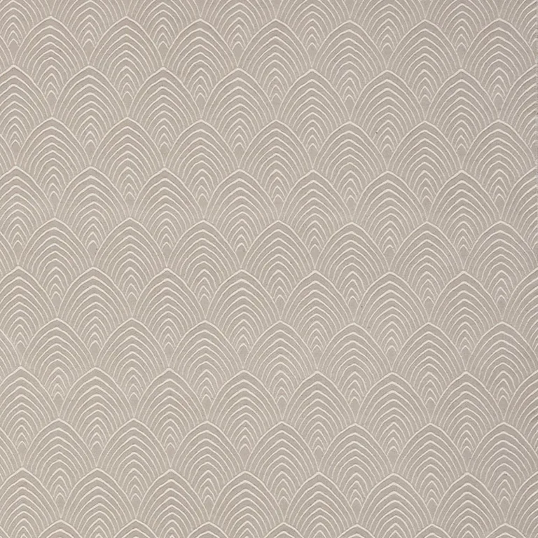 Schumacher 71732 Archival Brocatelle Argent fabric swatch