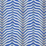 Schumacher 79520 Arcure éPinglé Cobalt fabric swatch