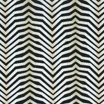 Schumacher 79521 Arcure éPinglé Zebra Black fabric swatch