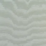 Schumacher 51917 Aria Moiré Aqua fabric swatch