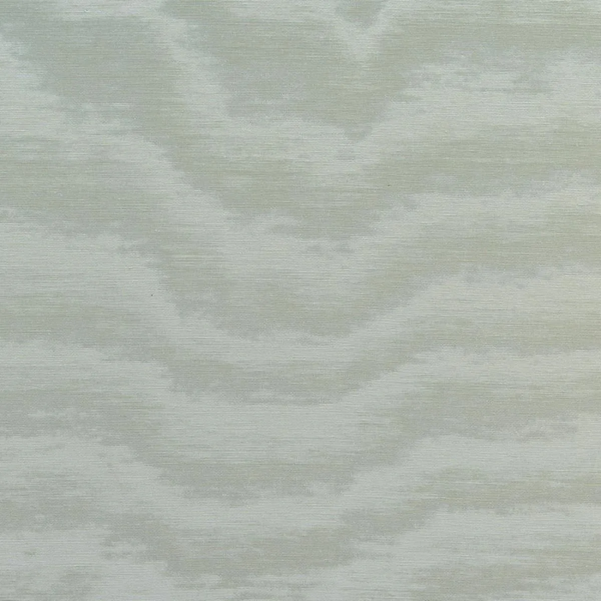 Schumacher 51917 Aria Moiré Aqua fabric swatch