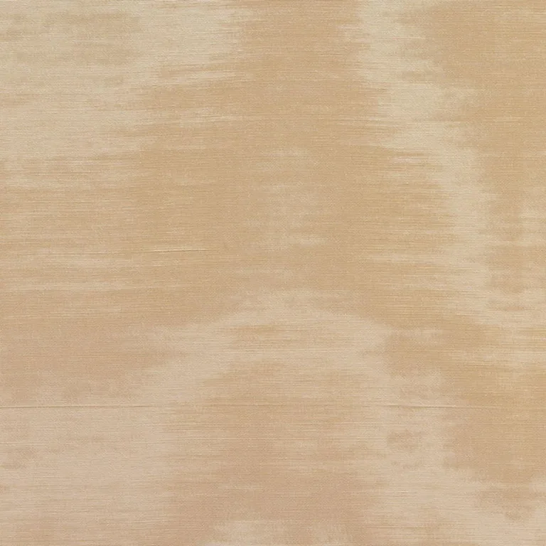 Schumacher 51916 Aria Moiré Taupe fabric swatch