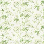 Schumacher 177041 Arita Floral Leaf fabric swatch