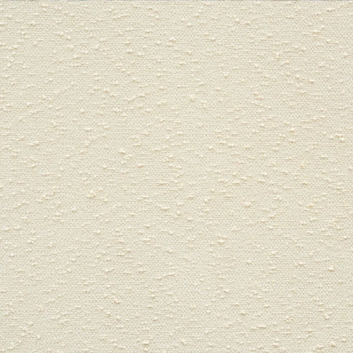 Schumacher 73380 Artisanal Bouclé Cream fabric swatch