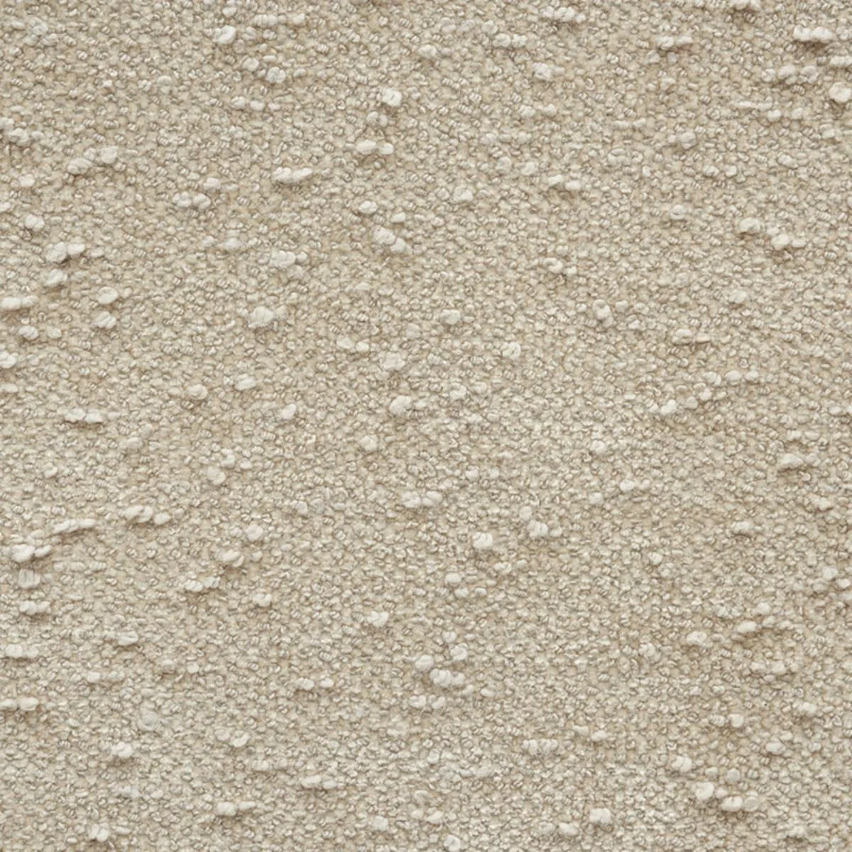 Schumacher 73381 Artisanal Bouclé Natural fabric swatch