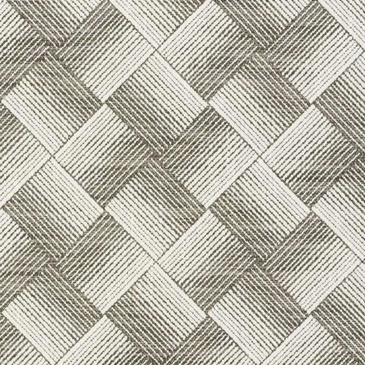 Schumacher 72141 Ashberg Charcoal fabric swatch
