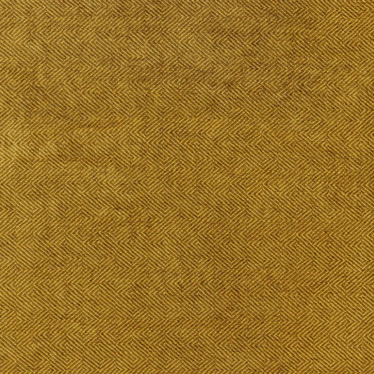 Schumacher 66904 Ashcombe Chenille Brass fabric swatch