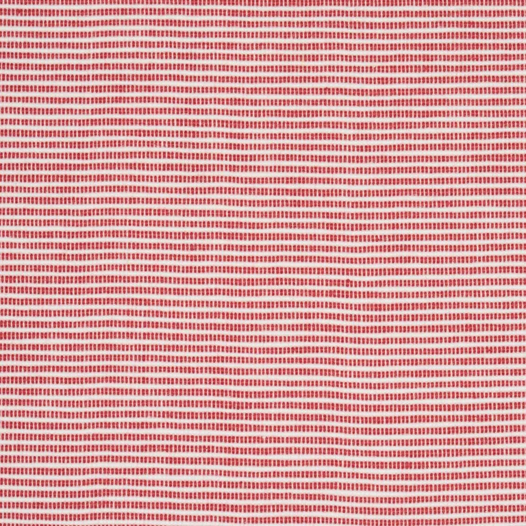 Schumacher 87164 Asher Crimson fabric swatch
