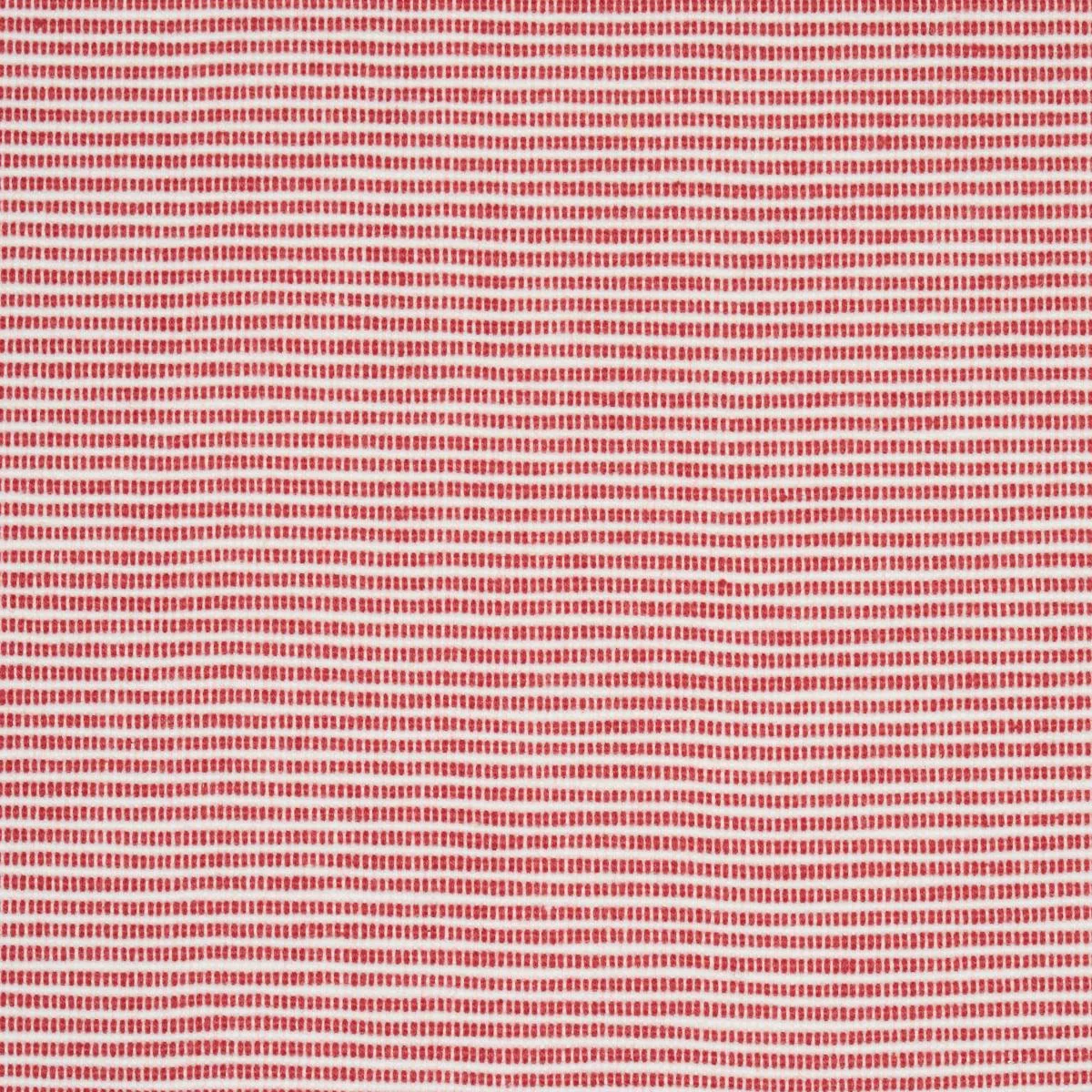 Schumacher 87164 Asher Crimson fabric swatch