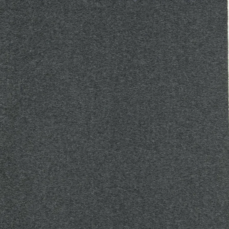 Schumacher 66802 Aspen Cashmere Charcoal fabric swatch