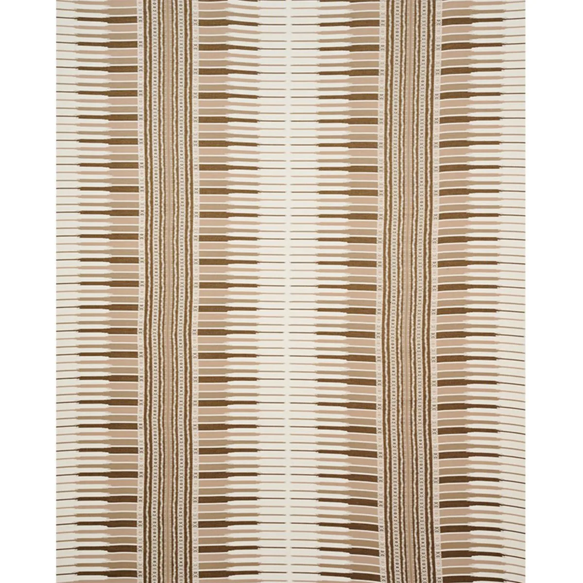 Schumacher 77611 Atchison Neutral fabric swatch