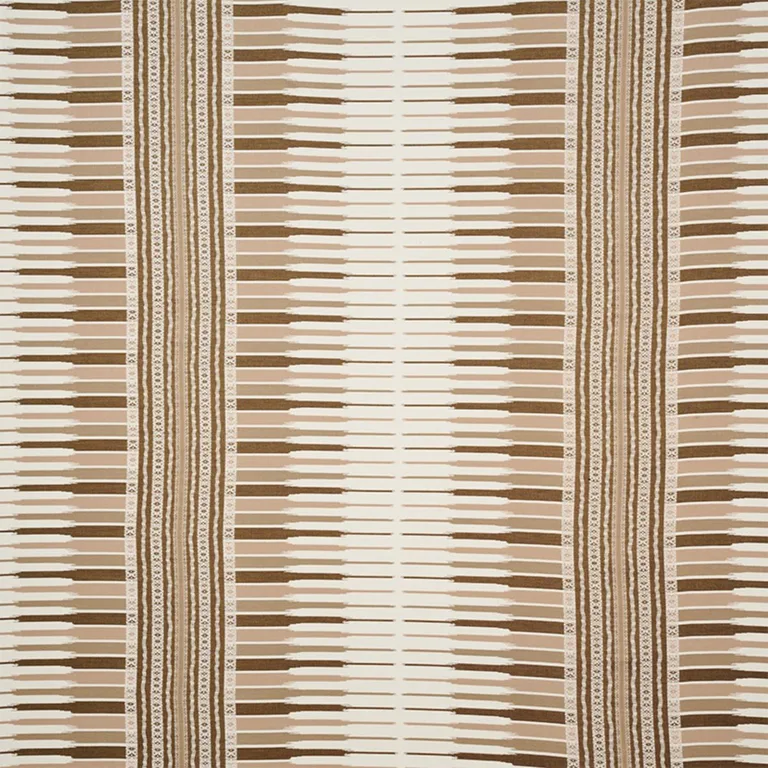 Schumacher 77611 Atchison Neutral fabric swatch