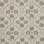 Schumacher 183052 Athena Hand-Screen Print Green fabric swatch
