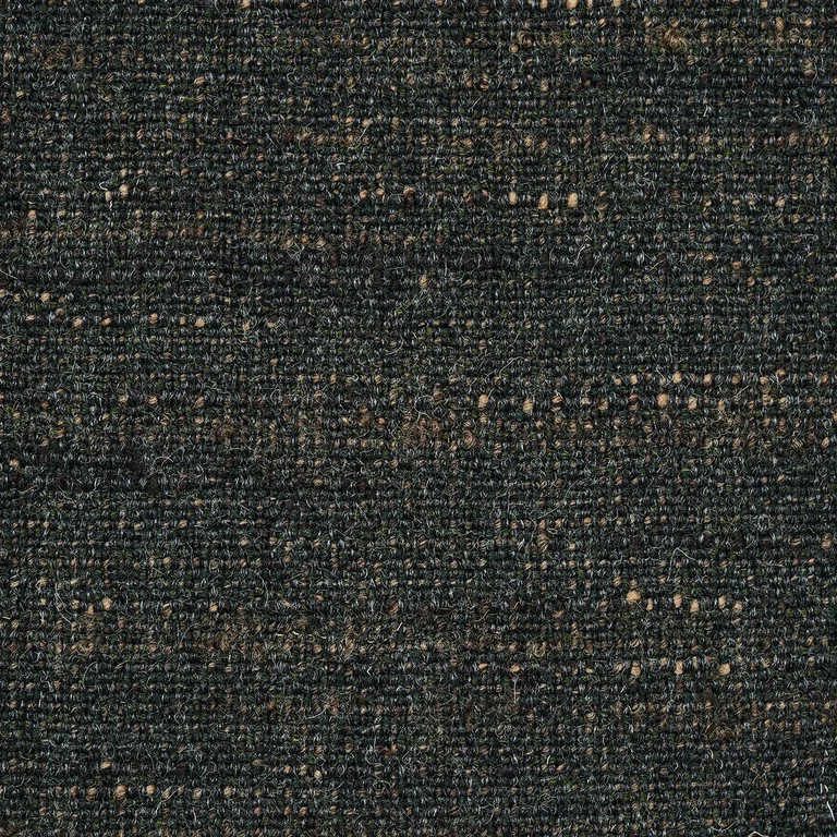 Schumacher 82362 Atlas Wool Texture Charcoal fabric swatch