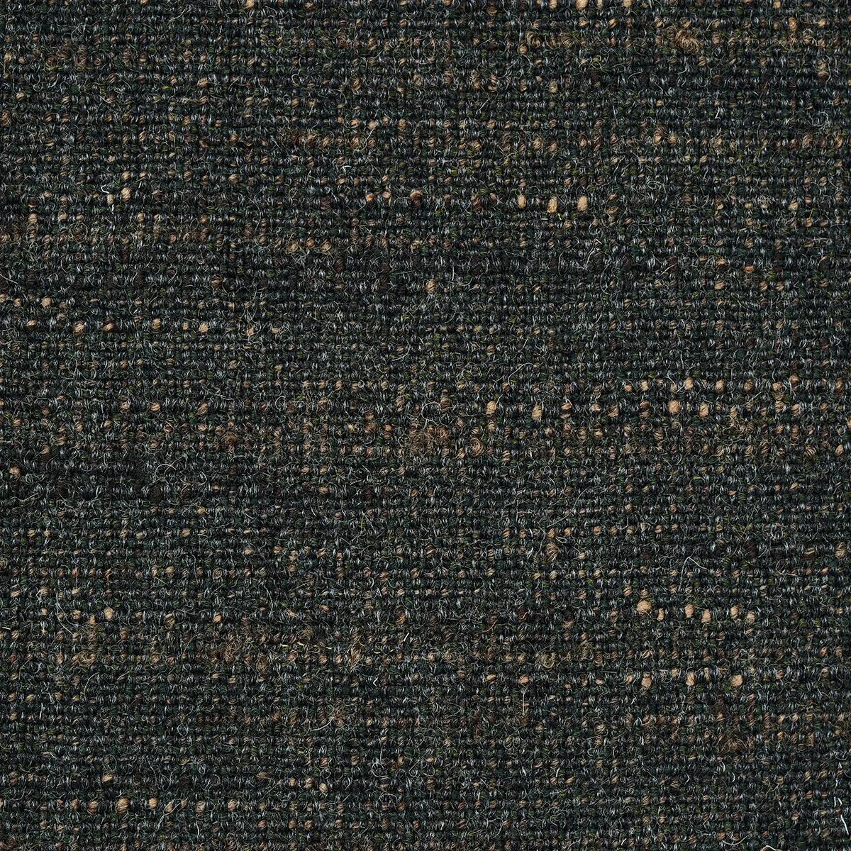 Schumacher 82362 Atlas Wool Texture Charcoal fabric swatch