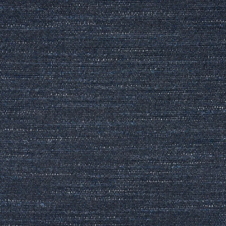 Schumacher 82364 Atlas Wool Texture Indigo fabric swatch