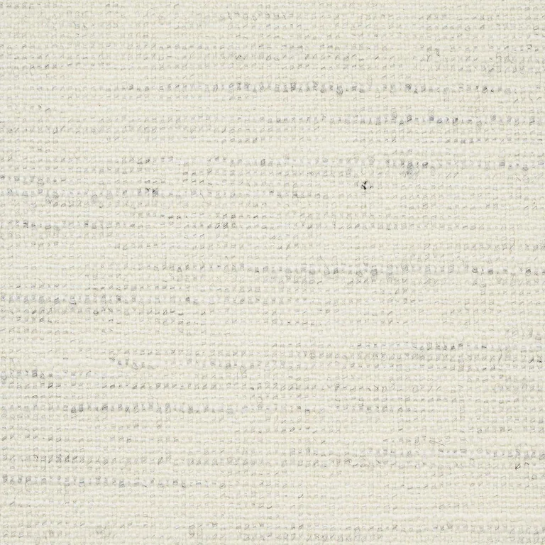 Schumacher 82360 Atlas Wool Texture Ivory fabric swatch
