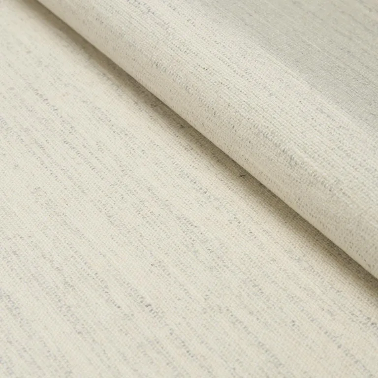 Schumacher 82360 Atlas Wool Texture Ivory fabric swatch