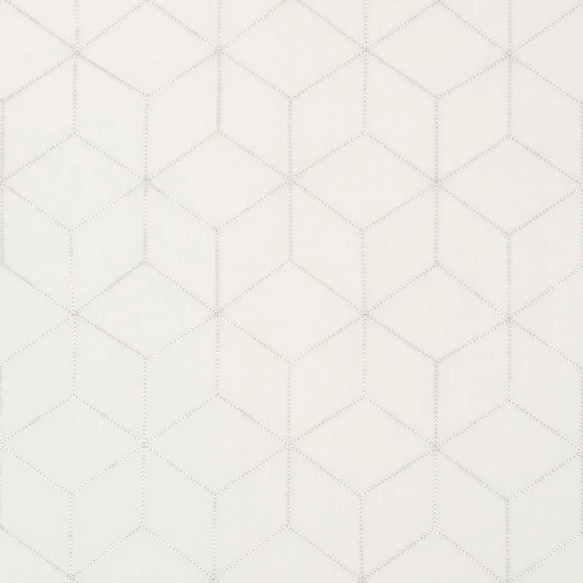 Schumacher 72670 Atria Sheer Silver fabric swatch