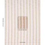 Schumacher 177816 Attleboro Ikat Fawn fabric swatch