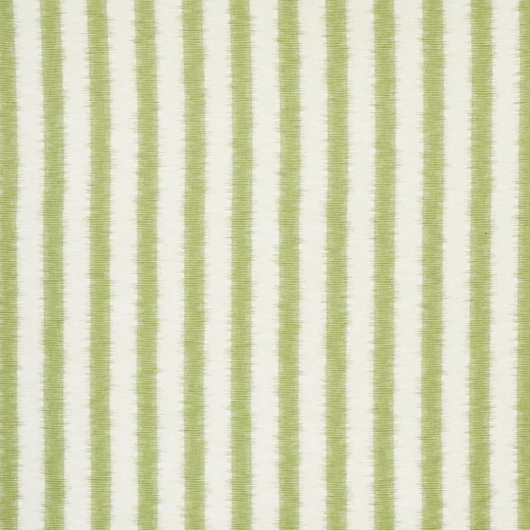 Schumacher 177814 Attleboro Ikat Green fabric swatch