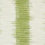 Schumacher 177814 Attleboro Ikat Green fabric swatch